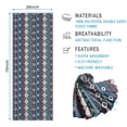 thumbnail image 2 of Multicolor Geometric Boho Pattern Hot Yoga Mat Towel Non Slip for Hot Yoga - Quick-Drying Yoga Mat Cover with 4 Corner Pockets with Travel Bag - Hot Yoga Towel Non Slip 70"x26", 2 of 6