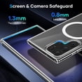 thumbnail image 5 of Guardian  for Samsung Galaxy S23 Ultra Case [ Grade Drop Tested] [Compatible with MagSafe] Hard Back & Soft Edge case for Galaxy S23 Ultra 5G 6.8', Clear, 5 of 11