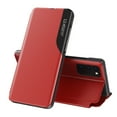 thumbnail image 2 of Étui Intelligente en Cuir avec Support Magnétique pour Samsung Galaxy S21 (Rouge), 2 of 8