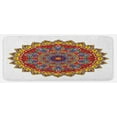 thumbnail image 1 of Ethnic Kitchen Mat, Bohemic Hippie Design with Geometric Oriental Shapes Image Print, Plush Decorative Kitchen Mat with Non Slip Backing, 47" X 19", Multicolor, by Ambesonne, 1 of 1