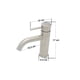 thumbnail image 3 of Grifo Monomando Lavabo Rubinett Satinado 18 Cm Acero Inoxidable 304, 3 of 6