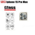 thumbnail image 3 of 3in1 Iphone 15 Pro Max Tpu Phone Case For Iphone 15 Pro 15 Plus Ceramic frosted film+Camera lens film, 3 of 9