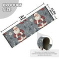 thumbnail image 5 of Yayeee Runner Rug for Bedroom 2'x6' Machine Washable Hallway Non Slip Mat, Christmas Santa, 5 of 8