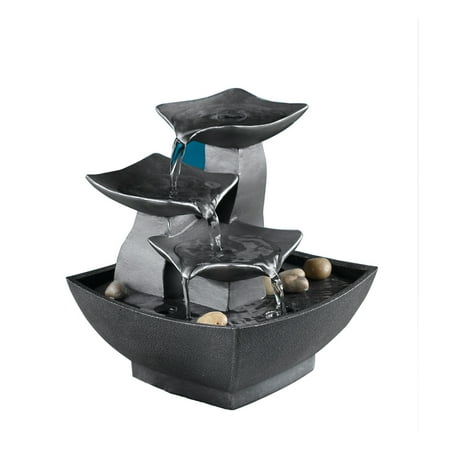 Jeco Inc Tabletop Leaves Water Fountain