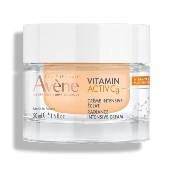 Avene Vitamin Activ Cg Radiance Intensive Cream - Reduces Wrinkles & Dark Spots - Brightens & Smooths Skin, 1.6 fl oz