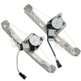 thumbnail image 3 of SCITOO Rear Left Driver & Right Passenger Side Window Regulator Assembly W/ Motor Compatible with 2005-2008 For Chevrolet For Malibu 748-536 748-537, 3 of 4