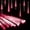 Red, variant on Meteor rain Lights, Rain Lights, Meteor Light 30cm 10 Tube 360LED Solar rain Lights with for Christmas Parties Wedding Christmas Tree