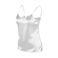 thumbnail image 5 of Womens Summer Tops Camisole Silky Basic Tank Tops Casual Satin Top Loose Spaghetti Strap Sleeveless Blouses, 5 of 5