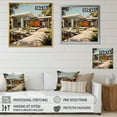 thumbnail image 4 of Designart "Coral Beige Mid Century Architectural gracefulness" Mid-century Wall Decor, 4 of 5