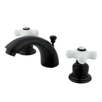 Kingston Brass KB955PX Victorian Mini-Widespread Bathroom Faucet, Oil Rubbed Bronze