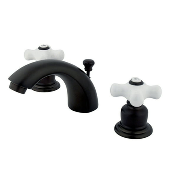 Kingston Brass KB955PX Victorian Mini-Widespread Bathroom Faucet, Oil Rubbed Bronze