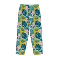 thumbnail image 5 of Daiia Tropical Floral Women's Sleep Pant with Pockets and Drawstring,Pajama Pants-Medium, 5 of 9