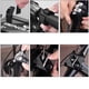 thumbnail image 2 of Seitruly Soporte Universal para teléfono de bicicleta de aleación de aluminio, soporte para manillar de motocicleta, Clip antideslizante para teléfono Teléfono y Comunicación negro, 2 of 6