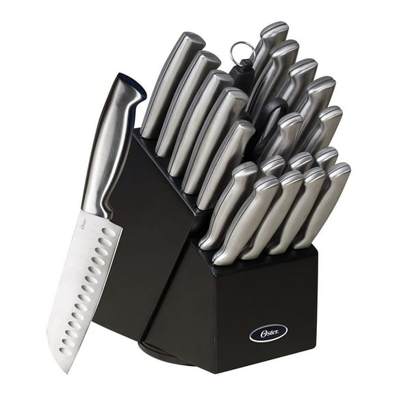 Cuchillos Oster Baldwyn 22 piezas set con block de madera