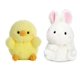thumbnail image 1 of Paquete Aurora de 2 peluches de peluche de 5 ": Chickadee Chick y Bunbun Bunny Aurora 675595311505, 1 of 1