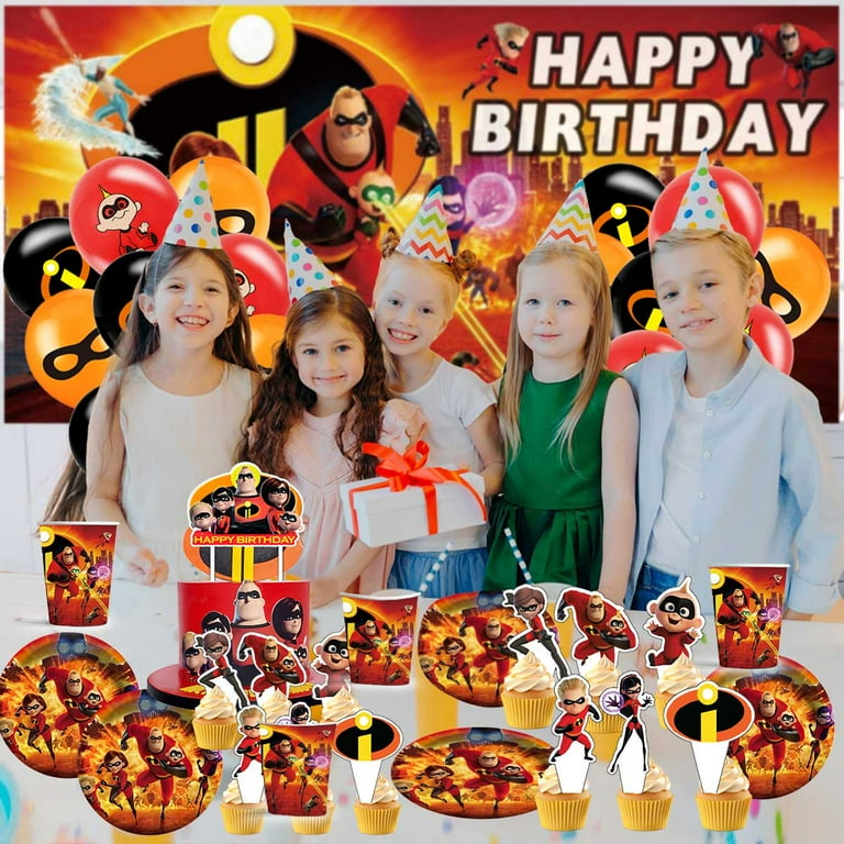 The Incredibles Balloons Party Supplies Birthday Favors