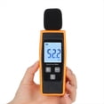 thumbnail image 2 of Medidor de de Sonido Medidor DB Digital PortáTil SonóMetros Medidor de de Audio de Ruido 30-130DB Decibelios Mini Medidor de Sonido, 2 of 5