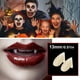 thumbnail image 4 of Colmillos, disfraz de Halloween, accesorios de Cosplay para fiesta, dentaduras postizas, vestido no tóxico, aspecto de calidad alimentaria, gutapercha realista, 4 of 5