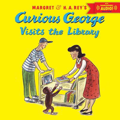 Curious George Visits the Library with downloadable (Best Audio Library Manager)