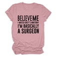 thumbnail image 1 of Birdeem Chemise Décontractée Mode Été pour Femmes Imprimé Lettres Manches Courtes Tee Tops, 1 of 3