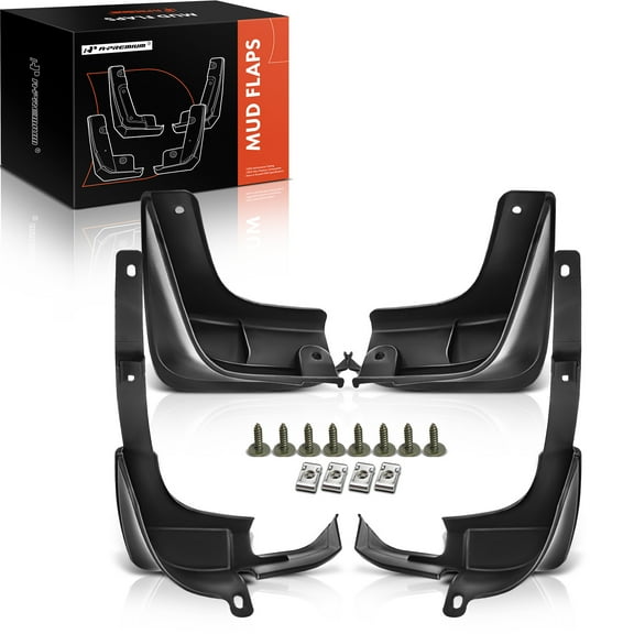 A-Premium Splash Guards Mud Flaps Mudguards Fender Compatible with Toyota Corolla 1998 1999 2000 2001 2002 Front and Rear 4-PC Set