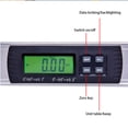 thumbnail image 3 of Digital Protractor Accessory Universal Accurate Angles Ruler Angle Protractor Aluminum Alloy Electronic Inclinometer Bevel Protractors Type 2, 3 of 7