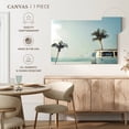 thumbnail image 5 of Elephant Stock Retro Surf Van Wall Art - Horizontal Canvas Wall Art - Living Room Wall Decor - Beach Canvas - Blue And Purple Decor - 12" x 8", 5 of 8