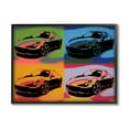 thumbnail image 2 of Stupell Industries Sports Car Pop Art Modern Automobile Interpretation, 30 x 24,Design by Daniel Sproul, 2 of 5