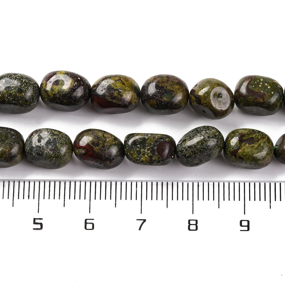 Natural Dragon Blood Beads Strands Nuggets Tumbled Stone 7~12x6~8x5~7mm Hole: 1mm about 43~44pcs/strand 15.47~15.63''(39.3~39.7cm)