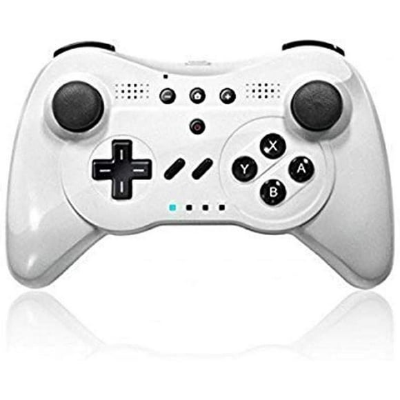 ATTOE NXL-WU001 Manette de Jeu Sans Fil 3-en-1 Classic Pro pour ATTOE Wii U, Blanc