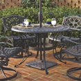 thumbnail image 2 of Pemberly Row Table de Salle à Manger Ronde en Métal 42" en Noir, 2 of 7