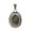 labradorite, variant on Real 925 Sterling Silver Pendant For Men Women, Natural Labradorite Cabochon Oval Grey Gemstone Amazing Handcrafted Pendant For Her Him
