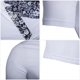 thumbnail image 3 of Elegante Camiseta De Manga Corta Con Cuello En V/Cuello Redondo Para Hombre (Blanco) M Likrtyny Caballero, 3 of 6