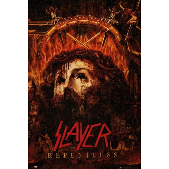 Slayer - Music Poster (Repentless - Album Cover) (Size: 24" x 36")