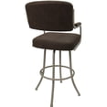 thumbnail image 2 of Swivel Extra Tall Metal Bar Stool 34" - M-110 - Northwest Whiskey - Beige, 2 of 2