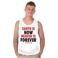 thumbnail image 5 of Earth is Now Heaven is Forever Tank Top T Shirts Men Women Brisco Brands S, 5 of 6