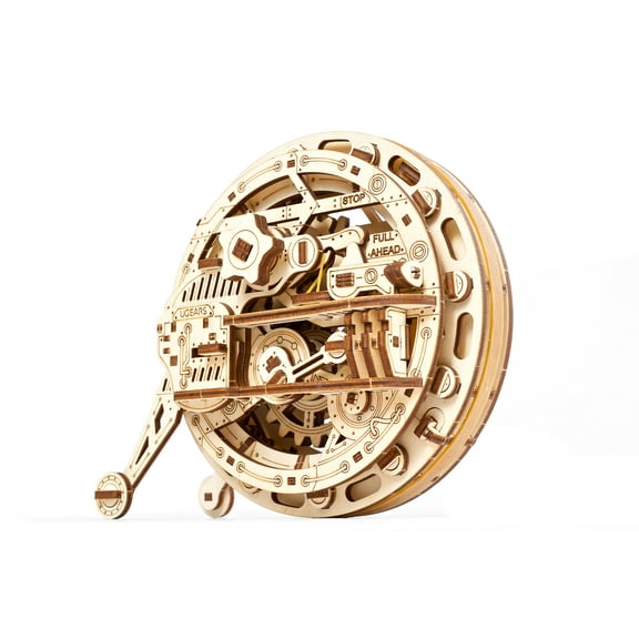 Ugears (0058) Monowheel 3D Mechanical Wheel, Wooden Model for Self Assembling