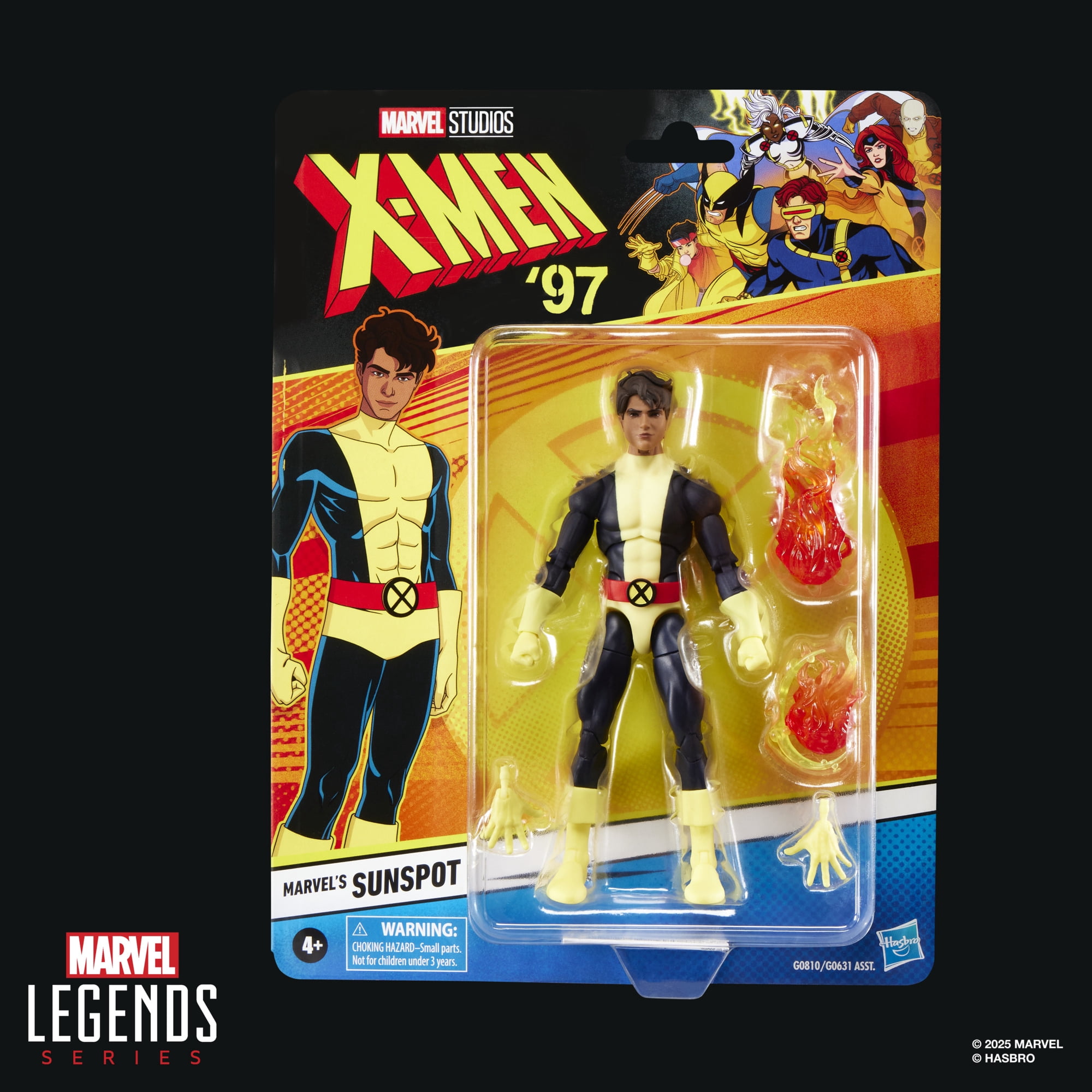 Marvel Legends Series Marvel's Sunspot, X-Men '97 Collectible 6-Inch Action Figure Toy