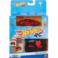 thumbnail image 4 of Hot Wheels Rc Tesla Roadster a escala 1:64 con mando a distancia, 4 of 4