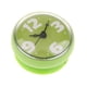 thumbnail image 1 of Temporizador de reloj digital con alarma, resistente al agua para baño, ducha, cocina, adhesivo. Verde, 1 of 8