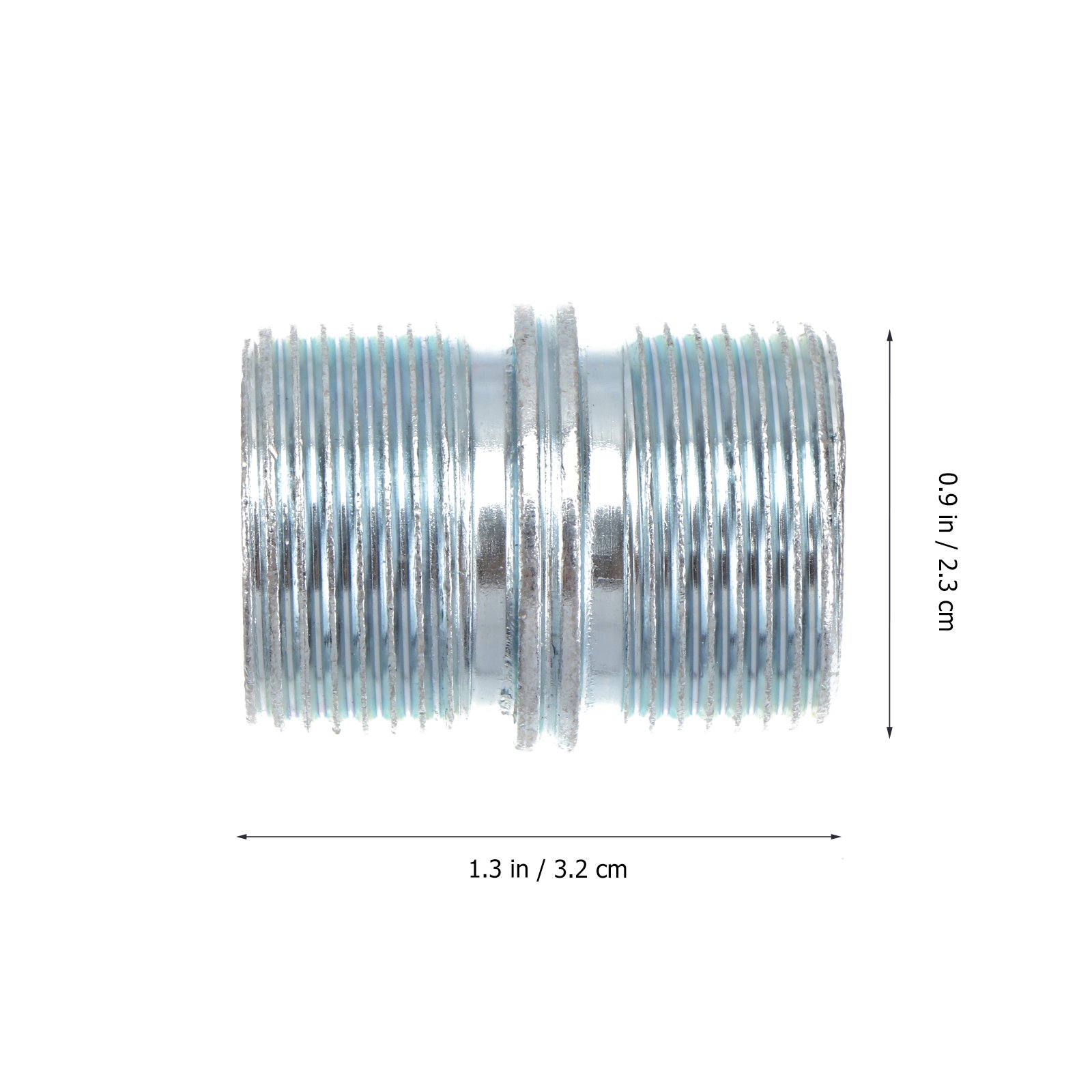 LOT De 140 Tiges Clous à œil En Acier Inoxydable 26x0.6mm (2.6cm) - Hypoallergénique, Couleur Argenté Foncé
