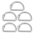 thumbnail image 2 of Metal D Rings,5Pcs D Rings Zinc Metal Buckle Metal Rings Achieve More, 2 of 14
