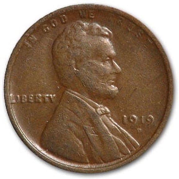 1919-D Lincoln Cent Good/VG