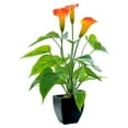 thumbnail image 1 of Coofit Fleur en Pot Artificielle Lys Calla Simulé Plante en Pot pour Déco Maison, 1 of 8