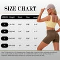 thumbnail image 3 of OQQ Women's 3 Piece Workout Seamless High Waist Butt Liftings Exercise Athletic Shorts, 3 of 7