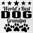 thumbnail image 2 of CafePress - World's Best Dog Grandpa - Adjustable Unisex Printed Trucker Hat with Mesh Back, 2 of 10