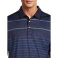 thumbnail image 4 of Ben Hogan Men's and Big Men's Chest Stripe Golf Polo Shirt, Up to 5XL, 4 of 6