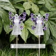 thumbnail image 4 of Solar Angel Garden Stake Lights, Eternal Light Angel with 7 LEDs for Cemetery Grave Decorations, Memorial Gift, Christmas Yard Art, 4 of 9
