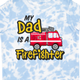 thumbnail image 4 of Inktastic My Dad is a Firefighter with Fire Truck Boys or Girls Toddler T-Shirt, 4 of 5