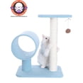 thumbnail image 1 of Armarkat Classic Cat Tree 24 x 14 x 26 - Sky Blue, 1 of 1